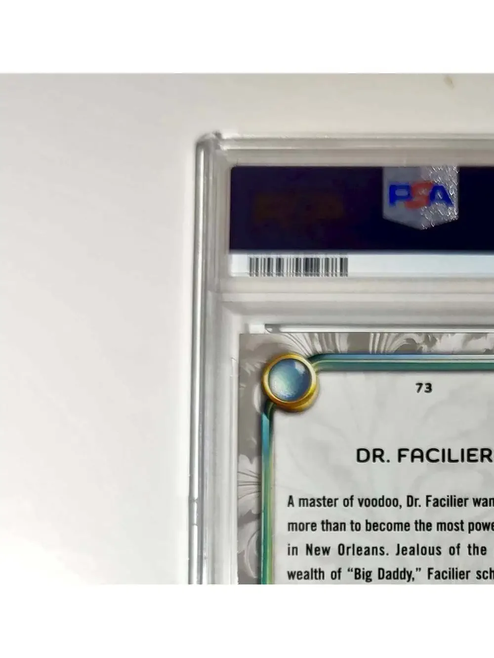 Dr. Facilier 2025 Topps Disney #73 Winter The Princess and the Frog PSA 10